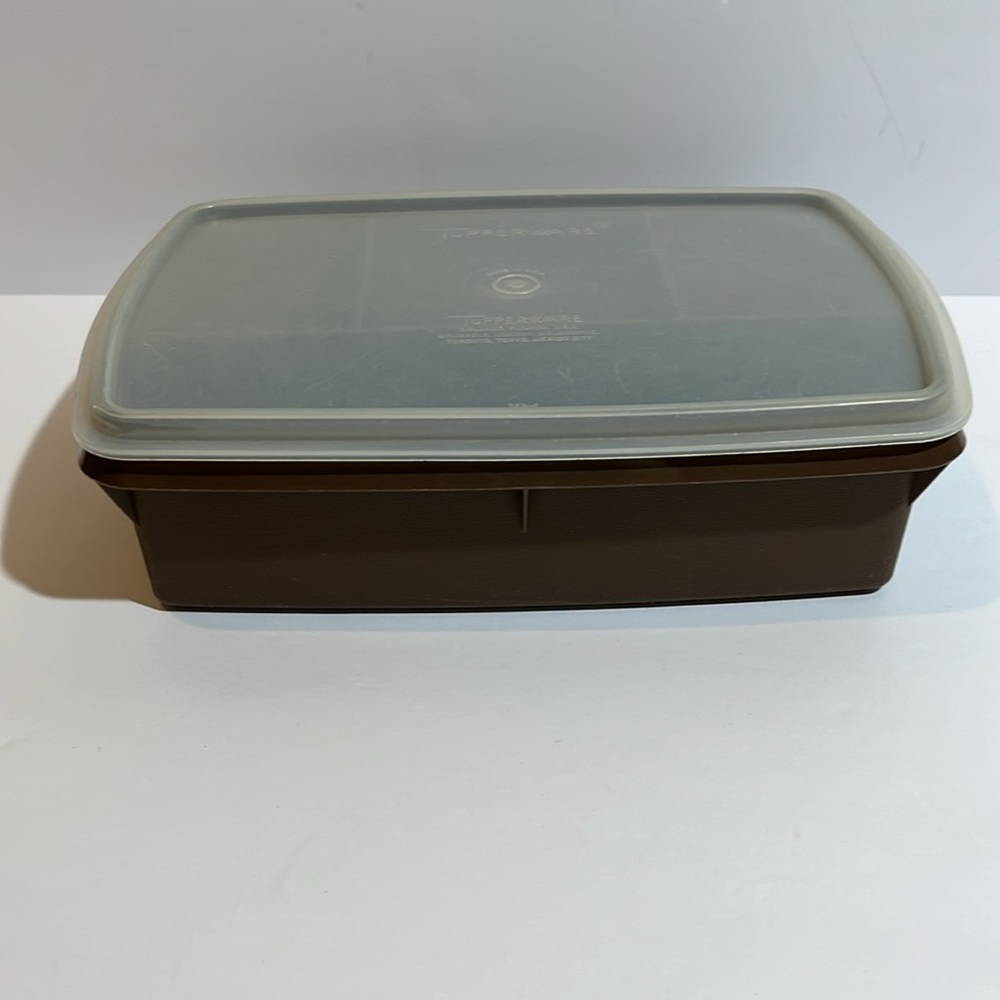 Vintage Tupperware Brown Lot - Picture 7 of 12